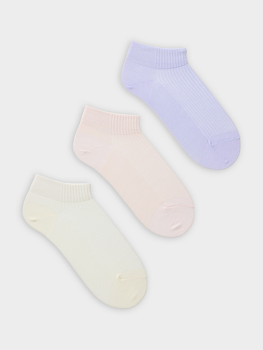 Носки женские в наборе, 3 пары - 6