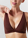 Бюстгальтер женский в коричневом цвете