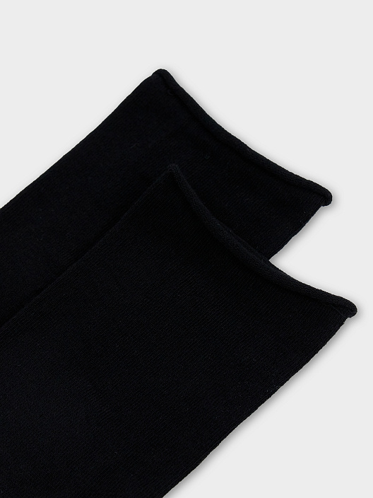 Носки мужские высокие черные - 4