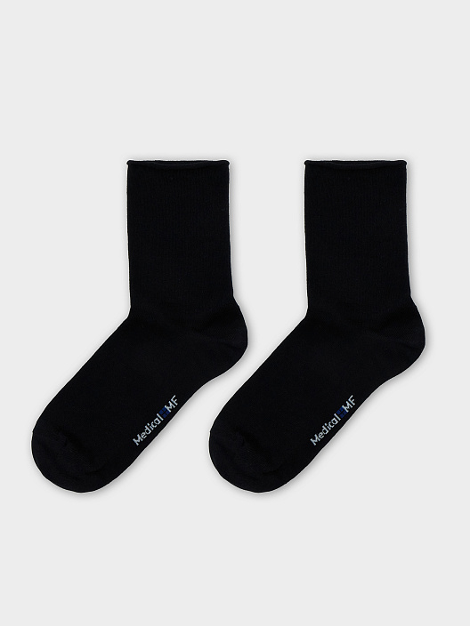 Носки мужские высокие черные - 3